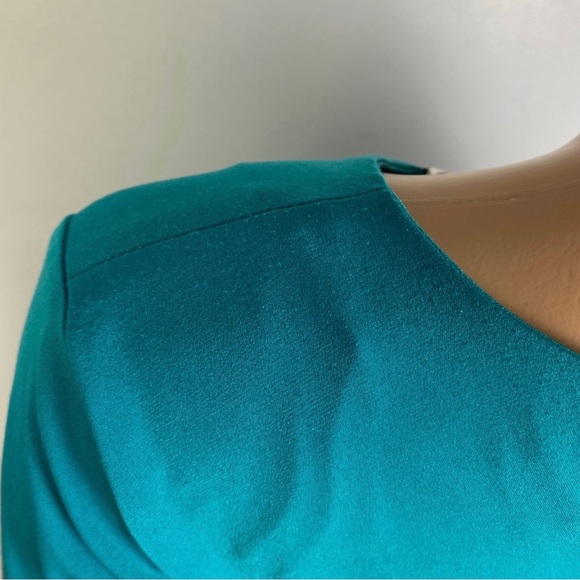 MICHAEL MICHAEL KORS BLUE LONG SLEEVE MINI DRESS - Picture 9 of 10